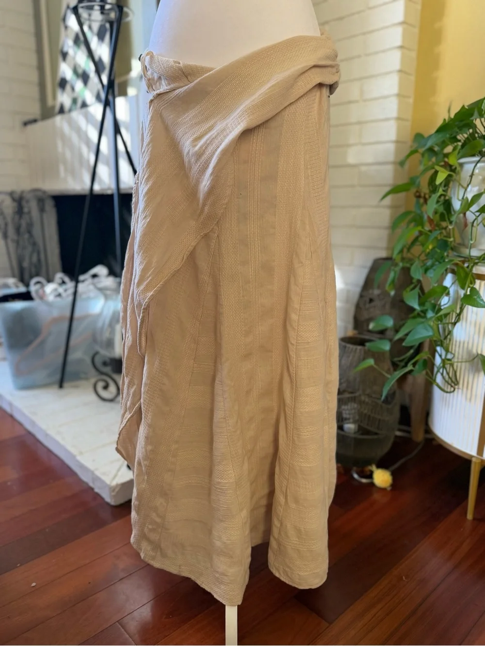 Free People flowing beige